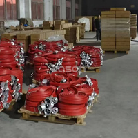 Vente directe d'usine Jason BS6391 type3 38mm 65mm tuyau d'incendie angus duraline avec raccord instantané britannique BS336