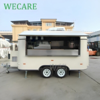 WECARE Foodtruck commercial, bar à cocktails, café, remorque à thé au lait, restaurant mobile, remorque à burgers, entièrement équipée
