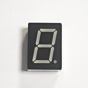 7-Segment-<span class=keywords><strong>LED</strong></span>-Anzeige 0,8 Zoll <span class=keywords><strong>1</strong></span>-stelliger numerischer Rotlicht bildschirm für Anzeigetafeln Timer-Bedienfelder Elektronisches Teil - Product Image 5
