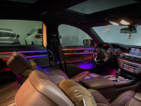 64 couleurs de lumière ambiante dynamique pour BMW Série 7 G11 G12 2015-2022, accessoires d'éclairage intérieur de voiture