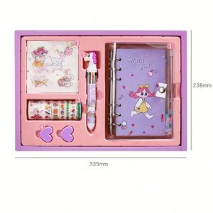 Nuevo Diseño, Mini Bloc de Notas Divertido y Bonito, Bloc de Notas Portátil Kawaii con Dibujos Animados y Kit de Papelería Escolar - Product Image 1