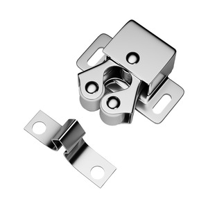 Loquet de porte magnétique en acier laminé à froid, design minimaliste pour porte d'armoire avec maintien robuste - Product Image 1