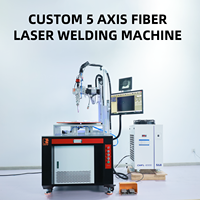 Soudeuse laser 5 axes 2000W, machine de soudage laser industrielle pour la soudure de pièces automobiles avec certification CE ISO