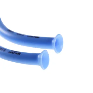 工厂供应透明PVC一次性使用带润滑剂鼻咽气道结构
