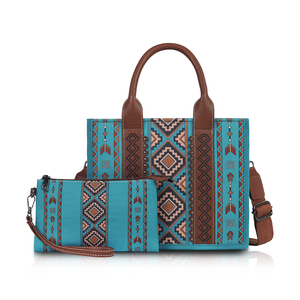 Дизайнерская сумка-тоут в богемном стиле с ацтекским принтом, люксовая брендовая дорожная сумка через плечо, кошелек, сумка-кроссбоди с ремешком - Product Image 3