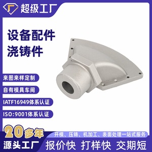 Aluminum Casting Parts NbXh High Pressure Die Casting Machined Surface Roughness 1.6m For Equipment Housings And Bases - Product Image 2