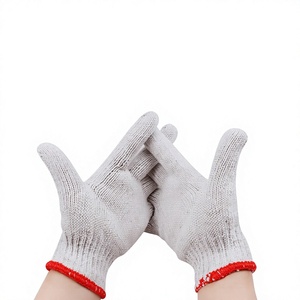 Guantes de Seguridad OMET de 600g/docena, Calibre 10, Duraderos, Transpirables, Sin Silicona, Antideslizantes, Tejidos, Reutilizables, de Hilo de Algodón, Resistentes al Calor y a los Cortes - Product Image 1