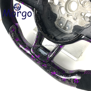 Accesorios de coches para VW, volante de fibra de carbono forjado LED Rpm personalizado para Volkswagen <span class=keywords><strong>Golf</strong></span> <span class=keywords><strong>MK7</strong></span> <span class=keywords><strong>MK7</strong></span>.5 MK7R GTI GTS GTE <span class=keywords><strong>GTD</strong></span> - Product Image 5