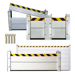 Système de protection contre les inondations en aluminium Barrière amovible à installation rapide Barrière contre les inondations - Product Image 3