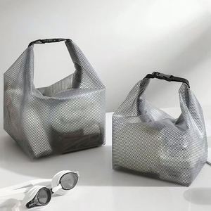 Waterproof Mesh <b>Drawstring</b> <b>Bag</b> Outdoor Lightweight Storage <b>Bag</b> Toiletry <b>Bag</b> - Product Image 2