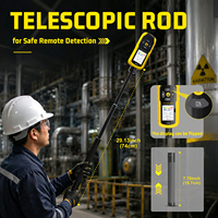Détecteur de rayonnement nucléaire HFS-50-CsI pour la détection des rayons bêta, gamma et X avec scintillateur à iodure de césium, données en temps réel, 3 types d'alarme
