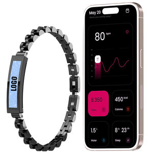 Pulseras inteligentes directas de fábrica sin pantalla Monitor de presión arterial de oxígeno en sangre de frecuencia cardíaca Android IOS Soporte de seguimiento de salud - Product Image 1