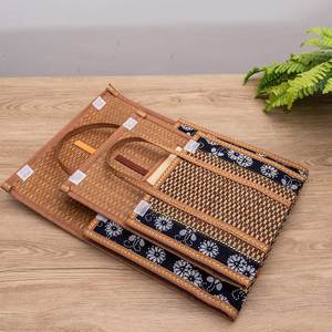 Bamboo Basket Hand-Held Woven Sausage Cured Meat New Year Goods <b>Large</b>-Size Packaging Fruit Eggs Hairy Crab Specialty <b>Gift</b> <b>Box</b> - Product Image 4