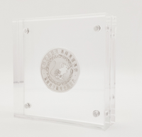Présentoir pour pièces de monnaie, Capsule en Lucite Cion, acrylique, 1 pièce