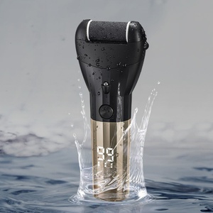 New Professional Lcd Cordless Rechargeable Foot Scrubber Dead Skin Spa Electric Foot <b>File</b> Nail Callus Remover for Feet - Product Image 5