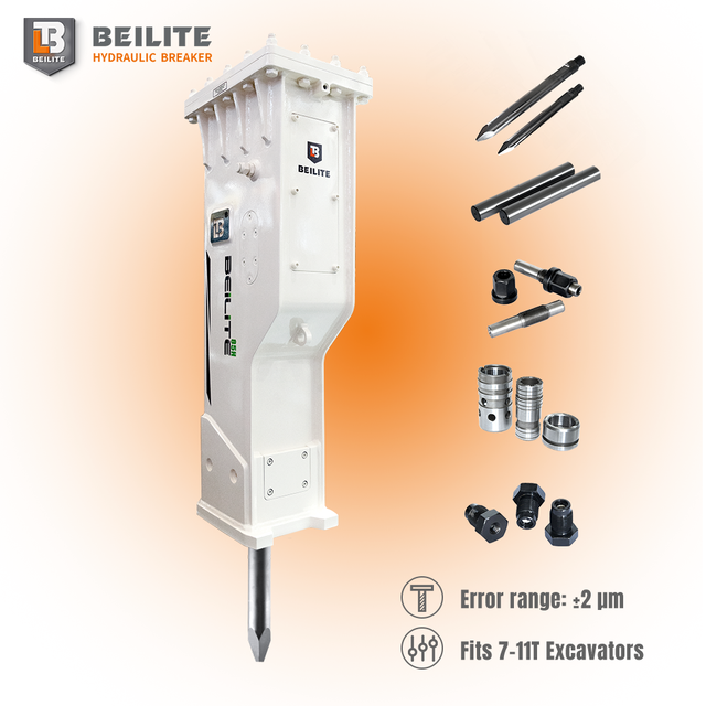 CE Approved Beilite BLT-85B Hydraulic Breaker Hammer with Pump for 7-11T Excavators Factory Price