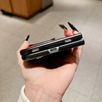 Nouvelle coque personnalisée de qualité supérieure, couleur unie, minimaliste, pour iPhone 18 Fold, téléphone pliable Duo 17 Pro Max, coque de protection magnétique