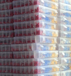 Nhà máy trực tiếp bán hàng chất lượng cao kích cỡ khác nhau màu sắc đóng hộp đồng điện cách điện Vòng đồng thiết bị đầu cuối Lugs - Product Image 6