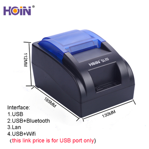 58 Mét H58 POS Máy in hóa đơn nhiệt đa ngôn ngữ kinh tế cửa hàng Vé máy in cho Android IOS máy tính điện thoại - Product Image 4