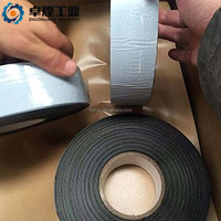 Ruban PE épais monocouche anti-corrosion pour la protection des brides de vannes et des raccords de tuyauterie irréguliers dans l'entretien des pipelines