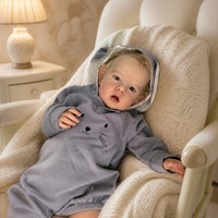 Poupée Reborn réaliste de 20 pouces en vinyle souple, jouet pour enfants, cadeau, vente en gros, personnalisable