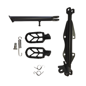 Repose-pieds en acier de moto noire pour vélos populaires XR <span class=keywords><strong>50</strong></span> <span class=keywords><strong>CRF</strong></span> 70 KLX 110 Thumpstar SDG SSR Pit Dit à <span class=keywords><strong>vendre</strong></span> - Product Image 1