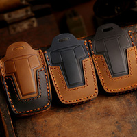 Housse de clé de luxe en cuir véritable personnalisée pour SUV à énergie nouvelle Tank 300/400/500 – Accessoire porte-clés de protection haut de gamme