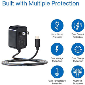 Adaptador de fuente de alimentación <span class=keywords><strong>12V</strong></span> 1.5A 18 W AC/DC <span class=keywords><strong>cargador</strong></span> AC 100V-240V a DC 12 voltios 1,5 <span class=keywords><strong>Amp</strong></span> 18 vatios para tira de luz LED BT altavoz GPS - Product Image 2