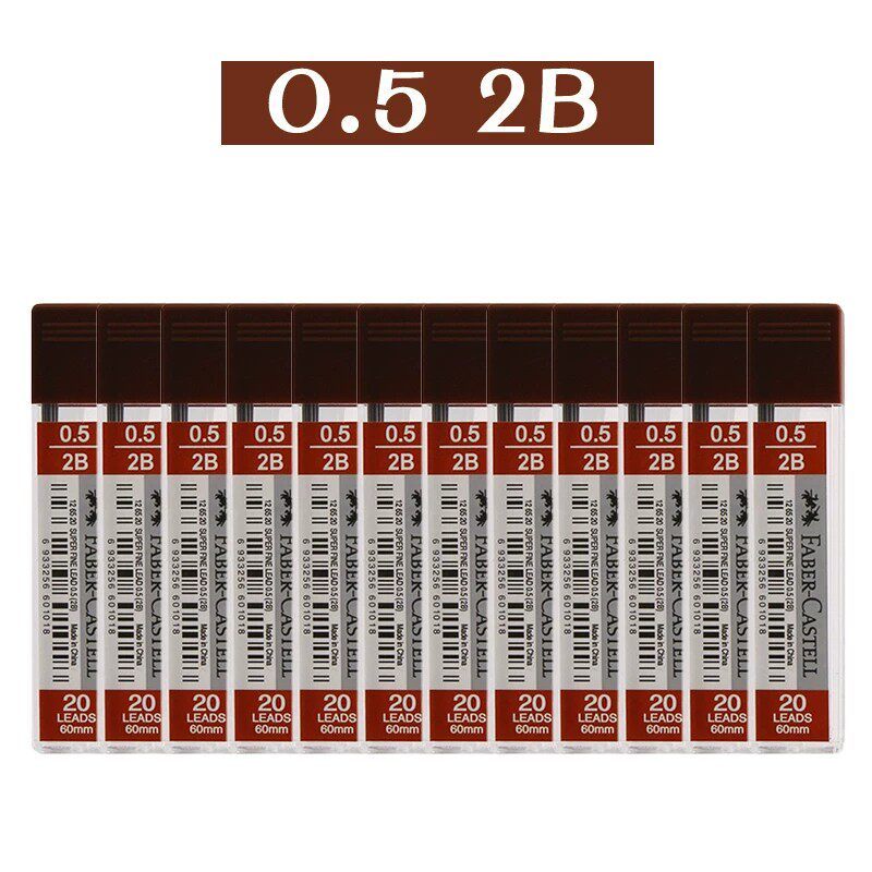 0,5 mm 2B [juego de 12 cajas]