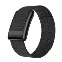 Reloj Inteligente Mecorly V500 OEM con Monitor de Sueño, Correa de Acero Negra, Pulsera Inteligente con Seguimiento de Salud para Hombre