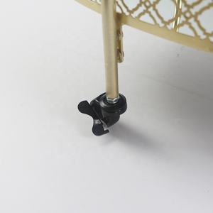 थोक धातु सेवा अंडाकार मिनी स्लाइवर सोने की सेवा करने वाला बार कार्ट फूड कार्ट - Product Image 6