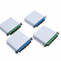 Type de Cassette Plc Splitter Fibre Optique Plc Splitter Cassette Tape sc /apc Upc Fibre Optique Nap Box Splitter pour Ftth