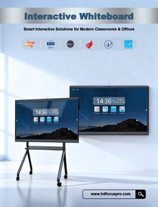 ไวท์บอร์ดอัจฉริยะแบบอินเทอร์แอคทีฟระบบแอนดรอยด์ ขนาด 86 นิ้ว ความละเอียด 4K สำหรับการศึกษา หน้าจอสัมผัส สมาร์ทบอร์ด จอแบนอินเทอร์แอคทีฟ - Product Image 2