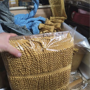 Lớn 6 Cm Thân Thiện Với Môi Sợi Dây Thừng Hàng Rèm Ren Phụ Kiện Xoắn Thô Hàng Cho Sofa Tua Rìa Rèm - Product Image 3