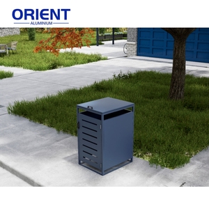 <span class=keywords><strong>Poubelle</strong></span> double couvercle en aluminium <span class=keywords><strong>Abri</strong></span> de <span class=keywords><strong>poubelle</strong></span> en métal <span class=keywords><strong>Abri</strong></span> de <span class=keywords><strong>poubelle</strong></span> de couleur anthracite Couvercle de <span class=keywords><strong>poubelle</strong></span> avec grand espace - Product Image 5