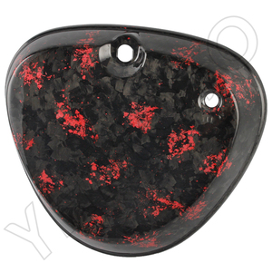 อะไหล่รถมอเตอร์ไซค์ Simson S50 S51 S53 ฝาครอบข้างทรงเหลี่ยม คาร์บอนไฟเบอร์ 100% ฝาครอบถังน้ำมัน ฝาครอบแบตเตอรี่ - Forge - Product Image 6