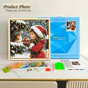 Kits de peinture au diamant personnalisés de qualité supérieure pour l'art original, ensemble de peinture sur toile OEM ODM - Product Image 2
