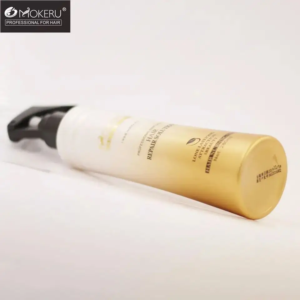 Private Label Mokeru Argan Oil Deep Nourishing Repair Hair Easily Absorb Prevent Hair Split Ends Organic Formula Hair Oil