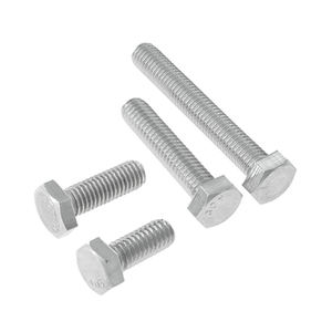 สลักเกลียวหกเหลี่ยมมาตรฐาน DIN M6 M8 M10 Din933 สแตนเลสเกรด A2/A4 ผิวเรียบ สำหรับอุตสาหกรรม - Product Image 2