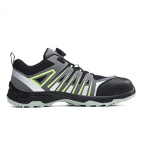 SG72-4 Zapatos de Seguridad Transpirables con Hebilla Giratoria para Hombre, Zapatos de Trabajo con Puntera de Acero Antiaplastamiento y Antipinchazos para Hombre