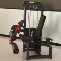 Machine multifonctionnelle professionnelle à charge libre pour salle de sport : Machine à curls et extensions assises, et presse à jambes