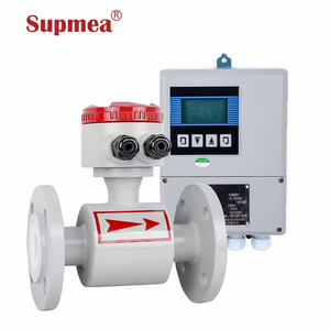 Hot Sale Hard Rubber <strong>Pfa</strong> <strong>Liner</strong> Flowmeter Electromagnetic <strong>Flow</strong> <strong>Meter</strong> Chilled Water - Product Image 4