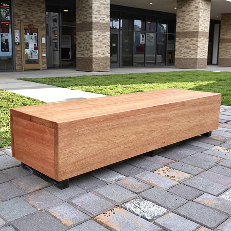 Customized Design Outdoor Patio Benches Solid