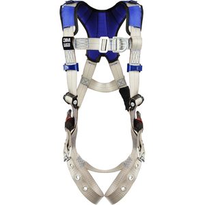 เสื้อกั๊กนิรภัย DBI-Sala ExoFit X100 สำหรับปีนเขา ป้องกันการตก ได้มาตรฐาน OSHA, ANSI พร้อมห่วงรูปตัว D ด้านหน้าและด้านหลัง สายรัดขาแบบลิ้นหัวเข็มขัด - Product Image 1