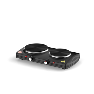 Cuisinière électrique multifonctionnelle personnalisée Cuisinière électrique portable en acier inoxydable <span class=keywords><strong>2</strong></span> brûleurs Plaque chauffante - Product Image 2