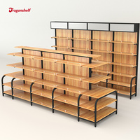 Dragonshelf Étagères de présentation en acier Gondole pour supports de magasin Étagères d'épicerie personnalisées Étagères de supermarché