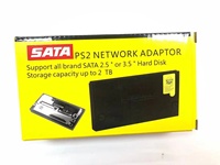 Nouvel adaptateur de carte réseau avec interface SATA pour console de jeu PS2 Fat, disque dur SATA pour Playstation 2 Fat, prise SATA, accessoires de jeu