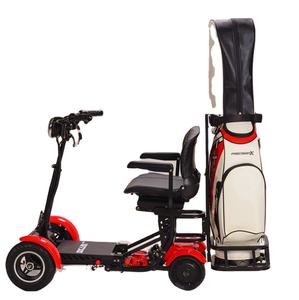 Chariot de Golf Électrique Pliable et Léger à 4 Roues, Scooter de Mobilité Ultra Puissant avec Gros Pneus - Product Image 1