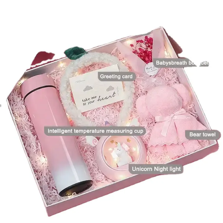 Hot Sale Merk Relatiegeschenk Team Weggeven Handdoek Cadeau-Ideeën Spa Bad Beauty Cadeauset