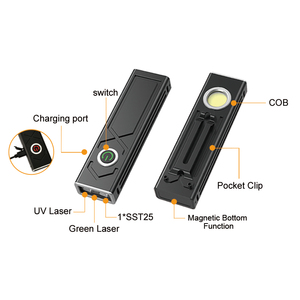 1000 lumen di động ngoài trời có thể sạc lại dẫn Túi Đèn pin không thấm nước IP44 từ Grip đa chức năng Túi làm việc ánh sáng - Product Image 3